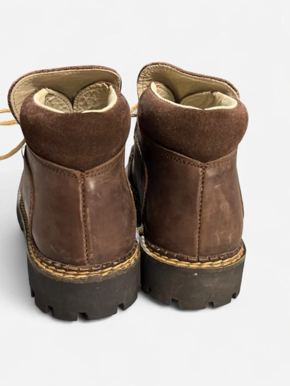 Geier Wally Austria Leather Boots Grunge Hippy Shoes Size 39 Women’s 6.5 Mens 8